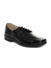 Red Tape Men Black Leather Smart Casual Shoes
