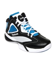 Reebok Men Black & White Pump Revenge Sports Shoes