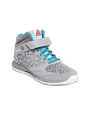 Reebok Women Grey & Blue Studio Choice Sports Shoes