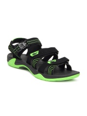 Roadster Men Black Sports Sandals