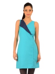 Sher Singh Women Turquoise blue Lia Dress
