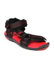 Sparx Men Black Sports Sandals