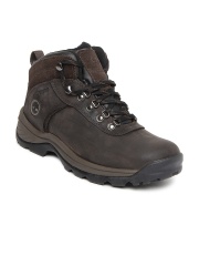 Timberland Men Black Flume Mid WP Leather Boots