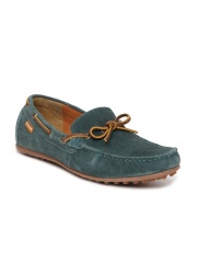 U.S. Polo Assn. Men Green Suede Loafers