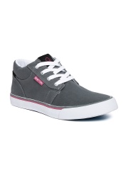 United Colors of Benetton Men Grey Casual Shoes