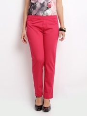 United Colors of Benetton Women Fuchsia Pink Jeggings