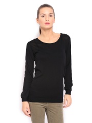 United Colors of Benetton Women Black Top