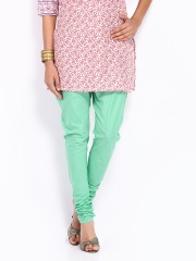 Vishudh Women Green Churidar