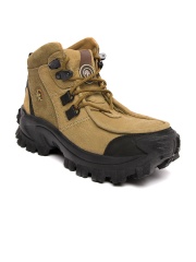 Woodland Men Brown Leather Casual Shoes