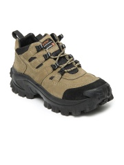 Woodland Men Brown Leather Casual Shoes
