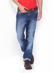 Wrangler Men Blue Rockville Regular Fit Jeans
