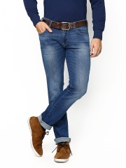 Wrangler Men Blue Skanders Slim Fit Jeans