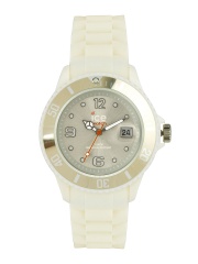 ice watch Unisex Silver Toned Dial Watch