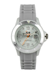 ice watch Unisex Silver Toned Dial Watch