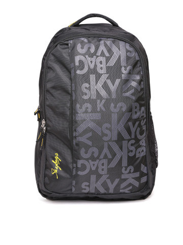 skybags printed backpack