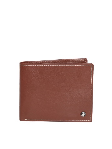 Louis Philippe Men Brown Leather Wallet available at Myntra for Rs.1049
