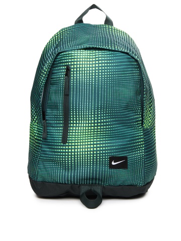 green nike backpack