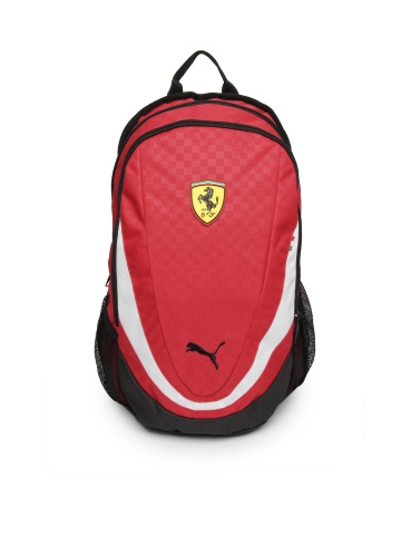 red puma ferrari backpack