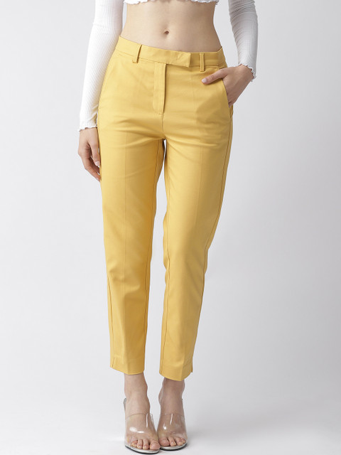 Marks & Spencer Women Mustard Yellow Regular Fit Solid Regular Cropped Trousers
Marks & Spencer Women Mustard Yellow Regular Fit Solid Regular Cropped Trousers