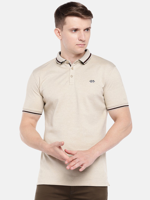 Killer Men Beige Solid Polo Collar T-shirt
Killer Men Beige Solid Polo Collar T-shirt