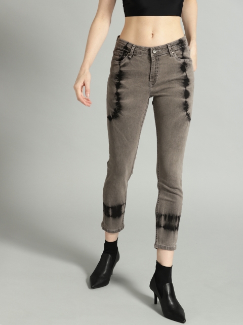 Roadster Women Charcoal Grey Skinny Fit Mid-Rise Clean Look Stretchable Cropped Jeans
Roadster Women Charcoal Grey Skinny Fit Mid-Rise Clean Look Stretchable Cropped Jeans