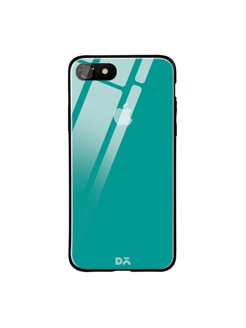 DailyObjects Teal iPhone 8 Glass Case