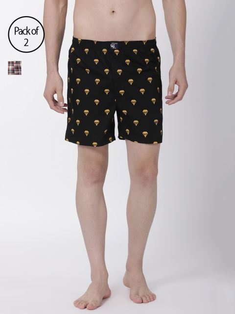 Urban Dog Men Pack of 2 Assorted Boxers UDBX130_UDBX146