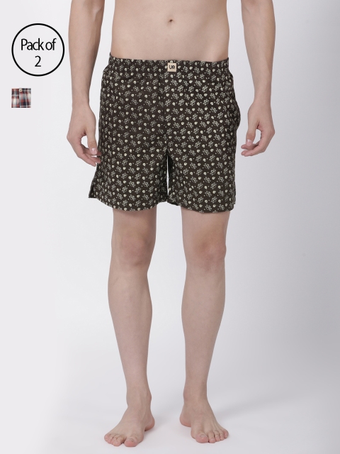 Urban Dog Men Pack of 2 Assorted Boxers UDBX130_UDBX156