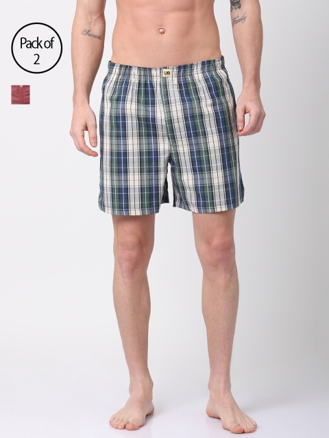 Urban Dog Men Pack of 2 Assorted Boxers UDBX121_UDBX126