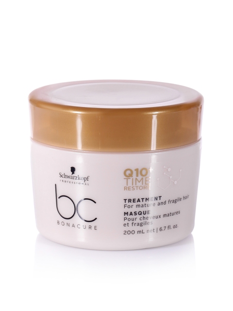 Schwarzkopf PROFESSIONAL Unisex Bonacure Q10+ Time Restore Hair Treatment Masque 200 ml, Beige
Schwarzkopf PROFESSIONAL Unisex Bonacure Q10+ Time Restore Hair Treatment Masque 200 ml, Beige