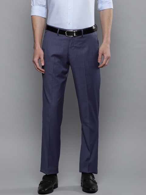 Louis Philippe Men Navy Blue Regular Fit Solid Permapress finest wrinkle free Formal Trousers
Louis Philippe Men Navy Blue Regular Fit Solid Permapress finest wrinkle free Formal Trousers