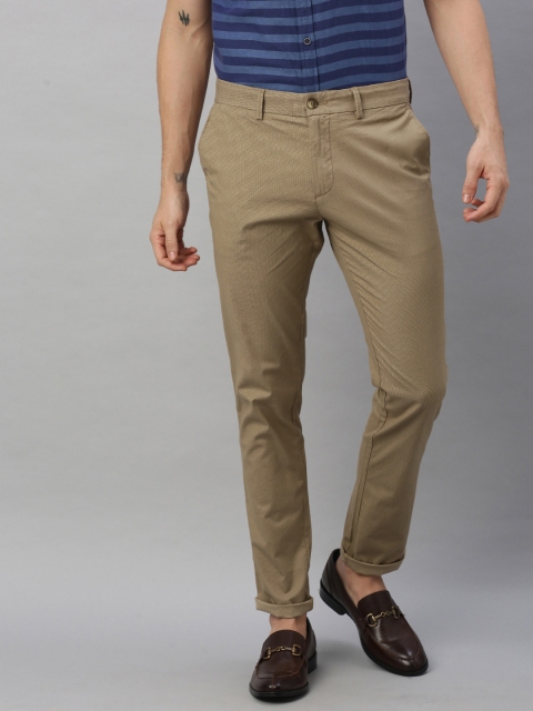 Indian Terrain Men Khaki Urban Tapered Fit Self Design Smart Casual Regular Trousers
Indian Terrain Men Khaki Urban Tapered Fit Self Design Smart Casual Regular Trousers