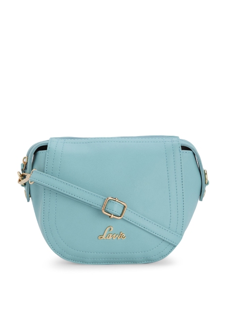 Lavie Green Solid Sling Bag