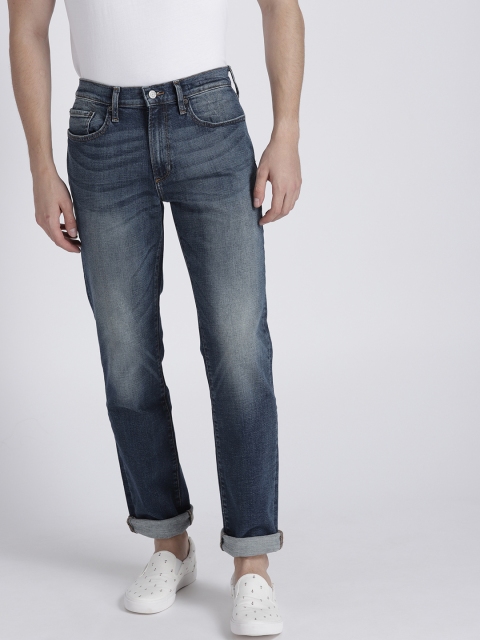 GAP Men's Slim Jeans with GapFlex, Blue