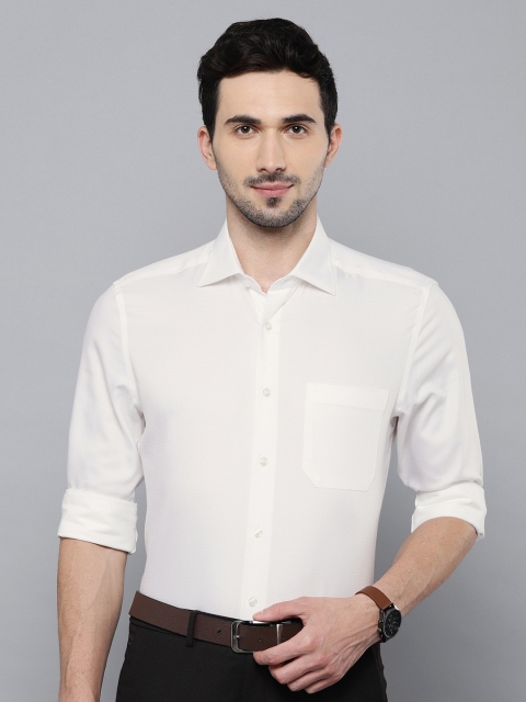 Louis Philippe Men White Classic Regular Fit Self Design Permapress finest wrinkle free Formal Shirt
Louis Philippe Men White Classic Regular Fit Self Design Permapress finest wrinkle free Formal Shirt