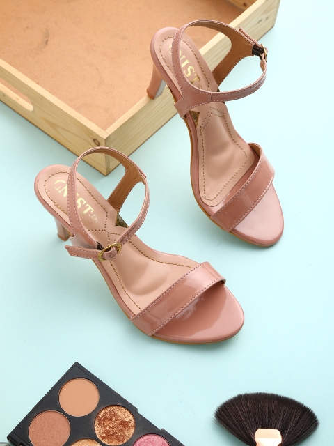 GNIST Women Pink Solid Heels