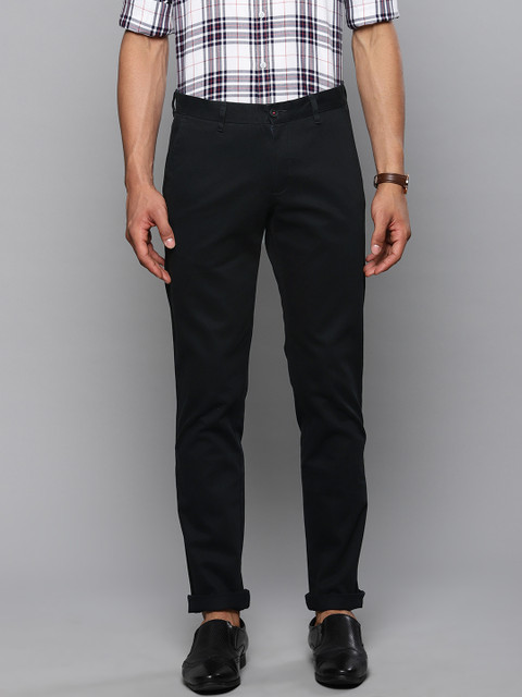 Louis Philippe Sport Men Black Slim Fit Solid Trousers 
Louis Philippe Sport Men Black Slim Fit Solid Trousers