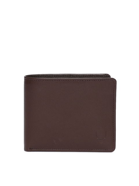 Hidesign Men Brown Solid Leather Two Fold Wallet