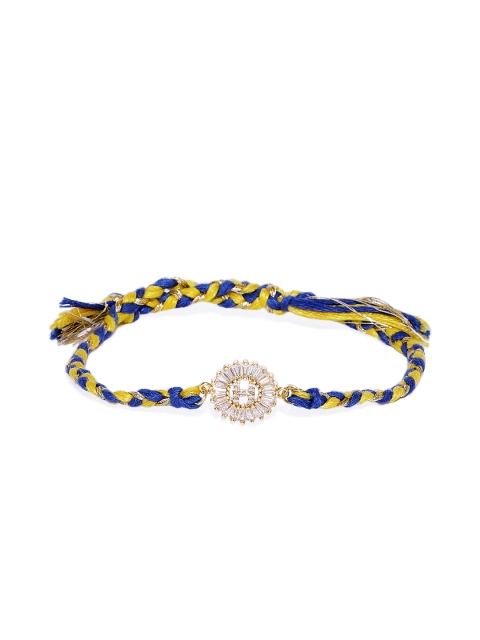 Pipa Bella Women Flash Gold-Plated Wraparound Rakhi Bracelet