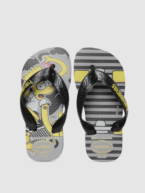 Havaianas Unisex Black Solid Thong Flip-Flops