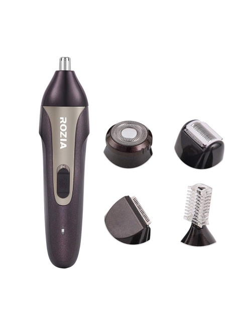 Rozia Black 5 in 1 Multi-Function Trimmer Waterproof Rechargeable Shaver Nose Cordless Hair Trimmer
Rozia Black 5 in 1 Multi-Function Trimmer Waterproof Rechargeable Shaver Nose Cordless Hair Trimmer