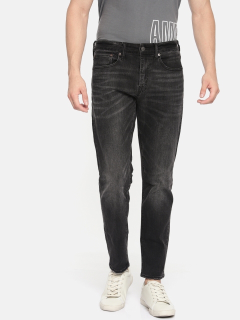 AMERICAN EAGLE OUTFITTERS Men Charcoal Black NE(X)T Level Flex Athletic Fit Mid-Rise Jeans
AMERICAN EAGLE OUTFITTERS Men Charcoal Black NE(X)T Level Flex Athletic Fit Mid-Rise Jeans