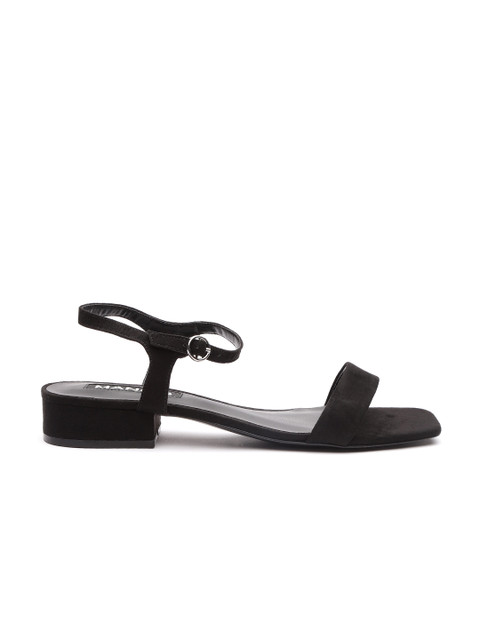 MANGO Women Black Solid Block Heels
MANGO Women Black Solid Block Heels