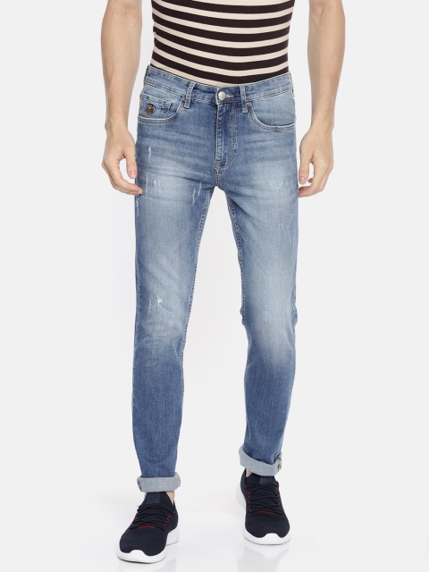 U.S. Polo Assn. Denim Co. Men Blue Regallo Skinny Fit Low Distressed Stretchable Jeans
U.S. Polo Assn. Denim Co. Men Blue Regallo Skinny Fit Low Distressed Stretchable Jeans