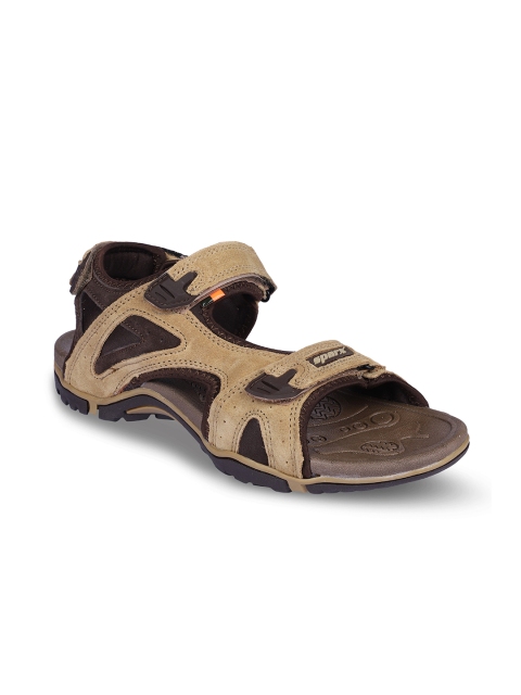 Sparx Men Khaki Comfort Sandals