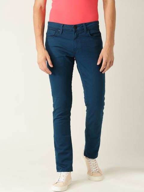 United Colors of Benetton Men Teal Blue Skinny Fit Mid-Rise Clean Look Stretchable Jeans
United Colors of Benetton Men Teal Blue Skinny Fit Mid-Rise Clean Look Stretchable Jeans