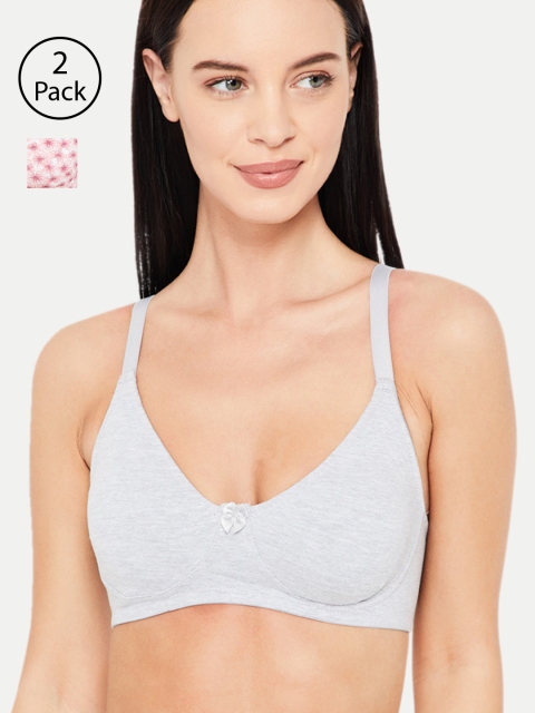 Ginger by Lifestyle Grey Melange Solid Non-Wired Non Padded T-shirt Bra 8903732865188
Ginger by Lifestyle Grey Melange Solid Non-Wired Non Padded T-shirt Bra 8903732865188