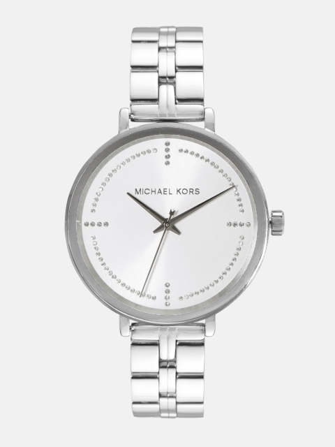 Michael Kors BRIDGETTE Women Silver Analogue Watch MK3791