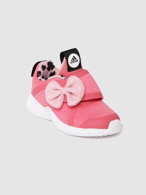 ADIDAS Boys Coral Pink Solid FortaRun X Minnie Running Shoes