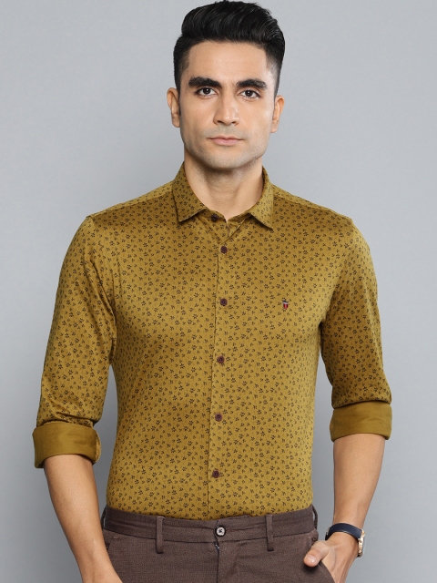 Louis Philippe Sport Men Mustard Yellow & Black Super Slim Fit Printed Smart Casual Shirt
Louis Philippe Sport Men Mustard Yellow & Black Super Slim Fit Printed Smart Casual Shirt